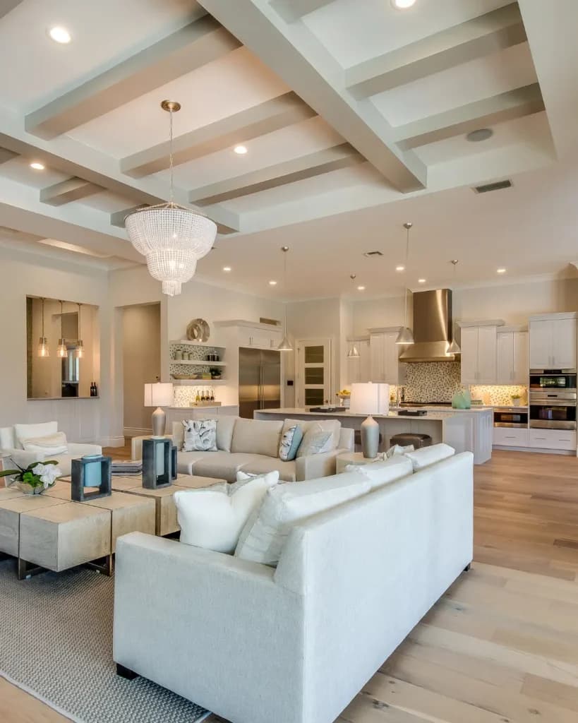 A luxury build detail in Tampa Bay
